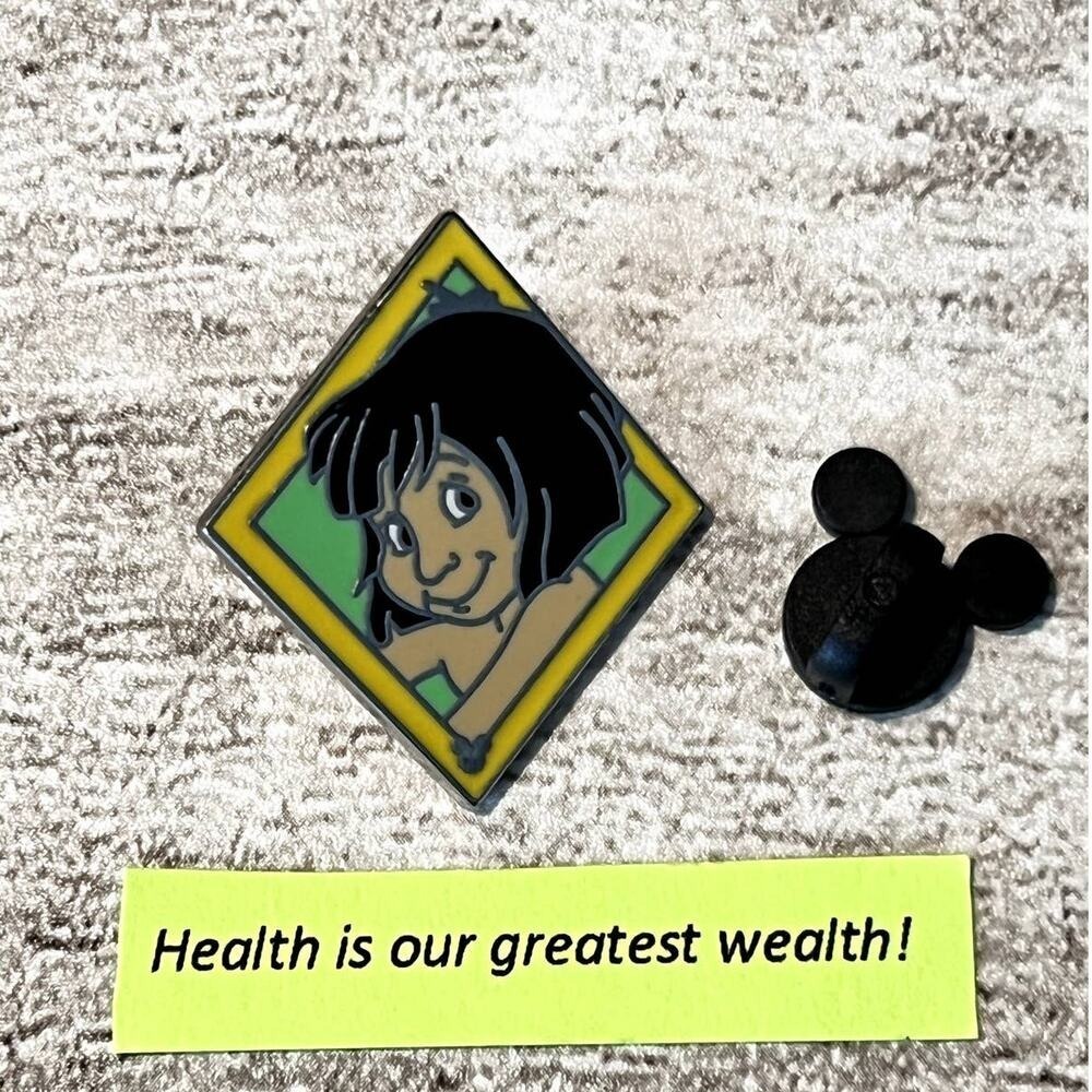 Disney Pin Hidden Mickey - Mowgli - Jungle Book Diamond